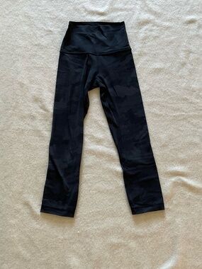 Grey and Black Camo Lululemon Pants